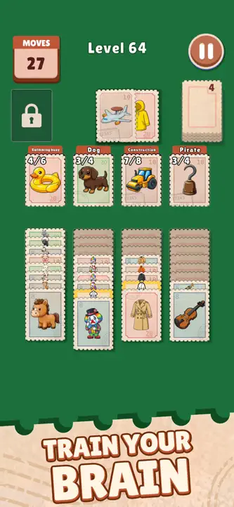 Stamp Solitaire: Card Matching screenshot 3