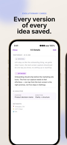 VoiceRefine - AI Voice Notes Screenshot 3 of 6