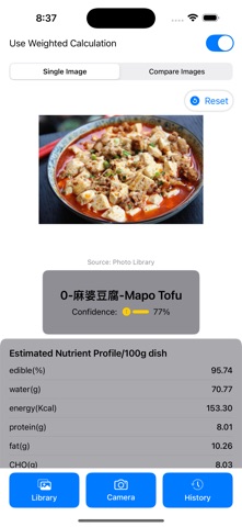 ChineseDishNutrientEstimation Screenshot 1 of 4
