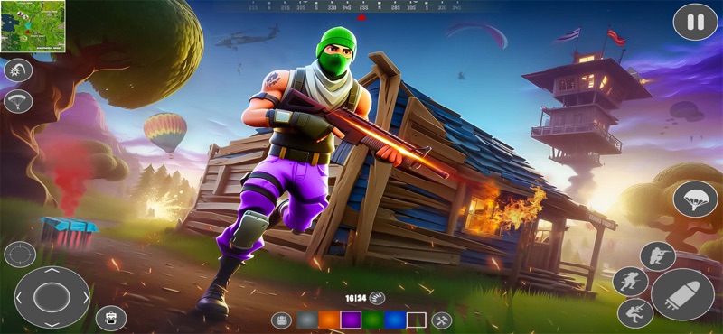 Epic Battle Royale Fort Firing screenshot 4