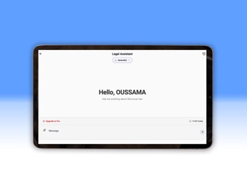 MarocLegal iPad screenshot