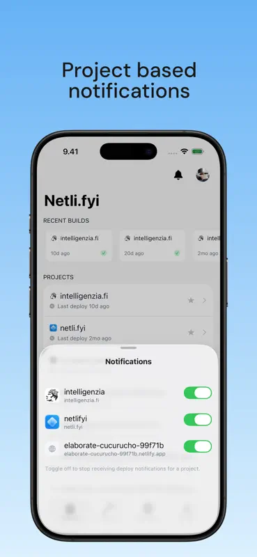 Netli.fyi: Netlify Client screenshot 4 of 8