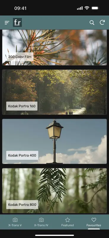 Film Recipes App for Fujifilm screenshot 3 of 6