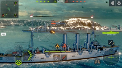 海軍 戦争 ・ 軍艦 戦艦 ゲームのおすすめ画像1