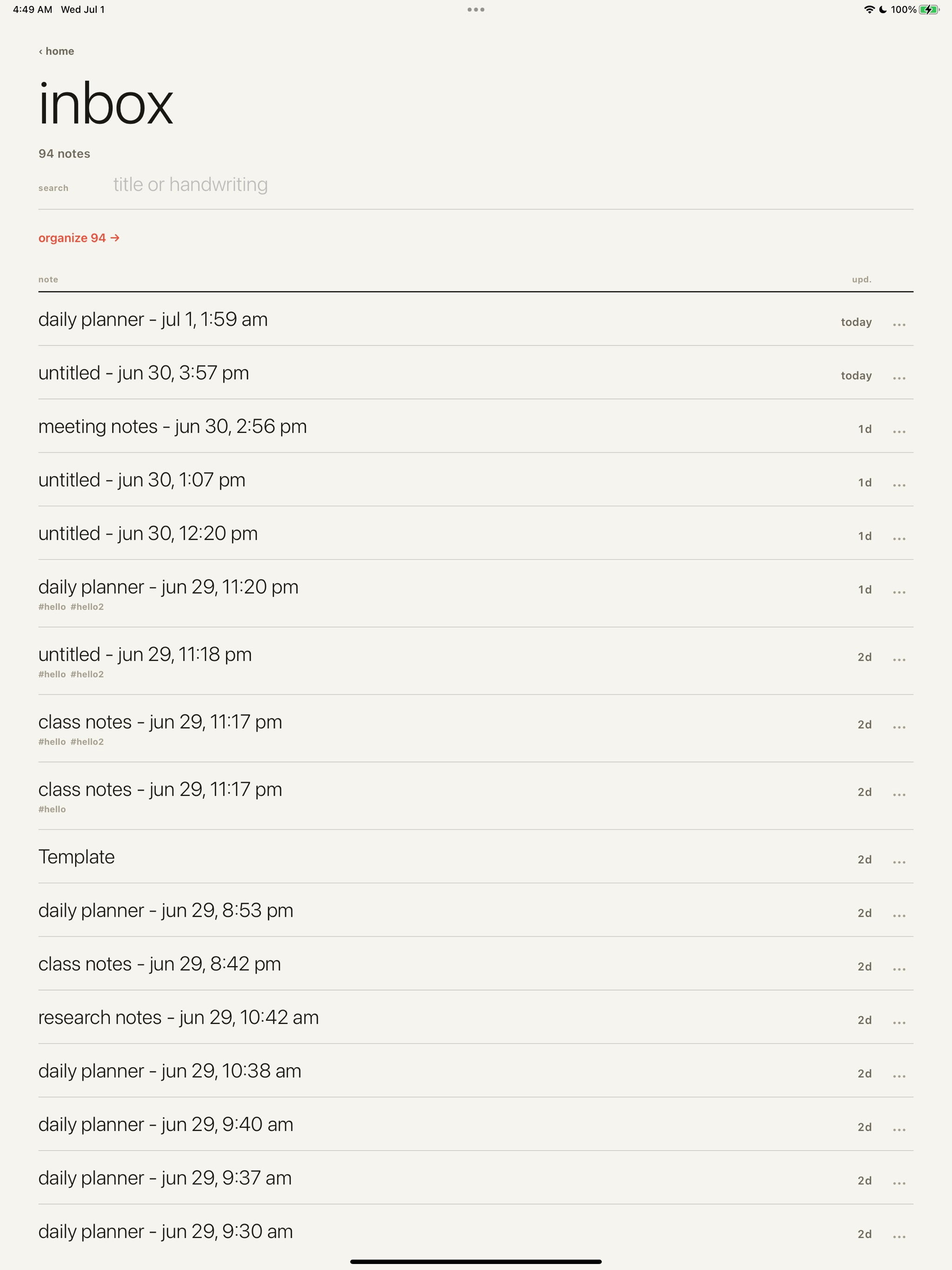 Pronotes: Notes & PDF screenshot 8