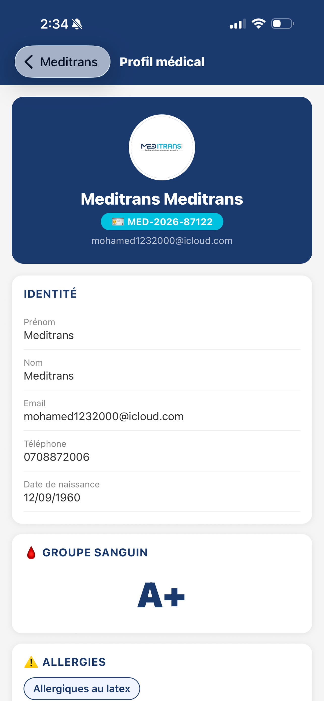 Meditrans Alert screenshot 3