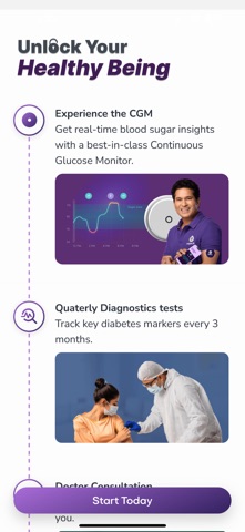 sugar.fit Community iPhone screenshot