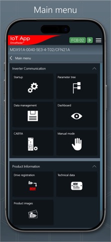 SEW DriveRadar IoT App Screenshot 4 of 8