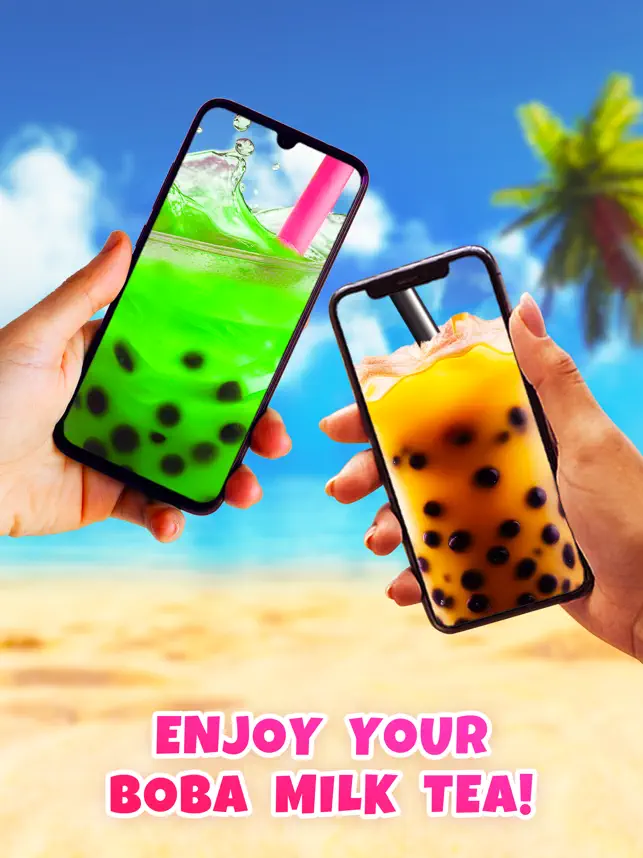 음료 칵테일 Boba 실제 Sim12+_1