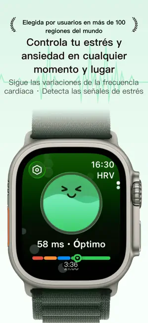 RelaxWatch: Stress&HRV Tracker iPhone screenshot 1