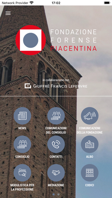 FondAPPzione Forense Piacenza Screenshot