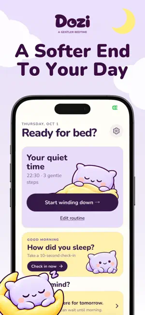 Dozi - Your Bedtime Companion screenshot 1