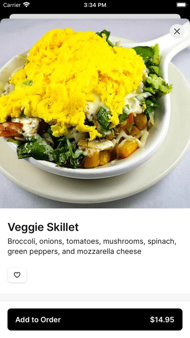 Garden Berry Cafe iPhone screenshot 3 - Food & Drink app