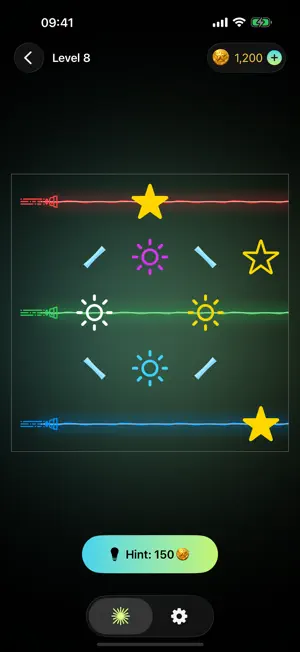 Lasers Puzzle screenshot 1
