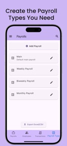 AM Payroll: Employee Manager screenshot