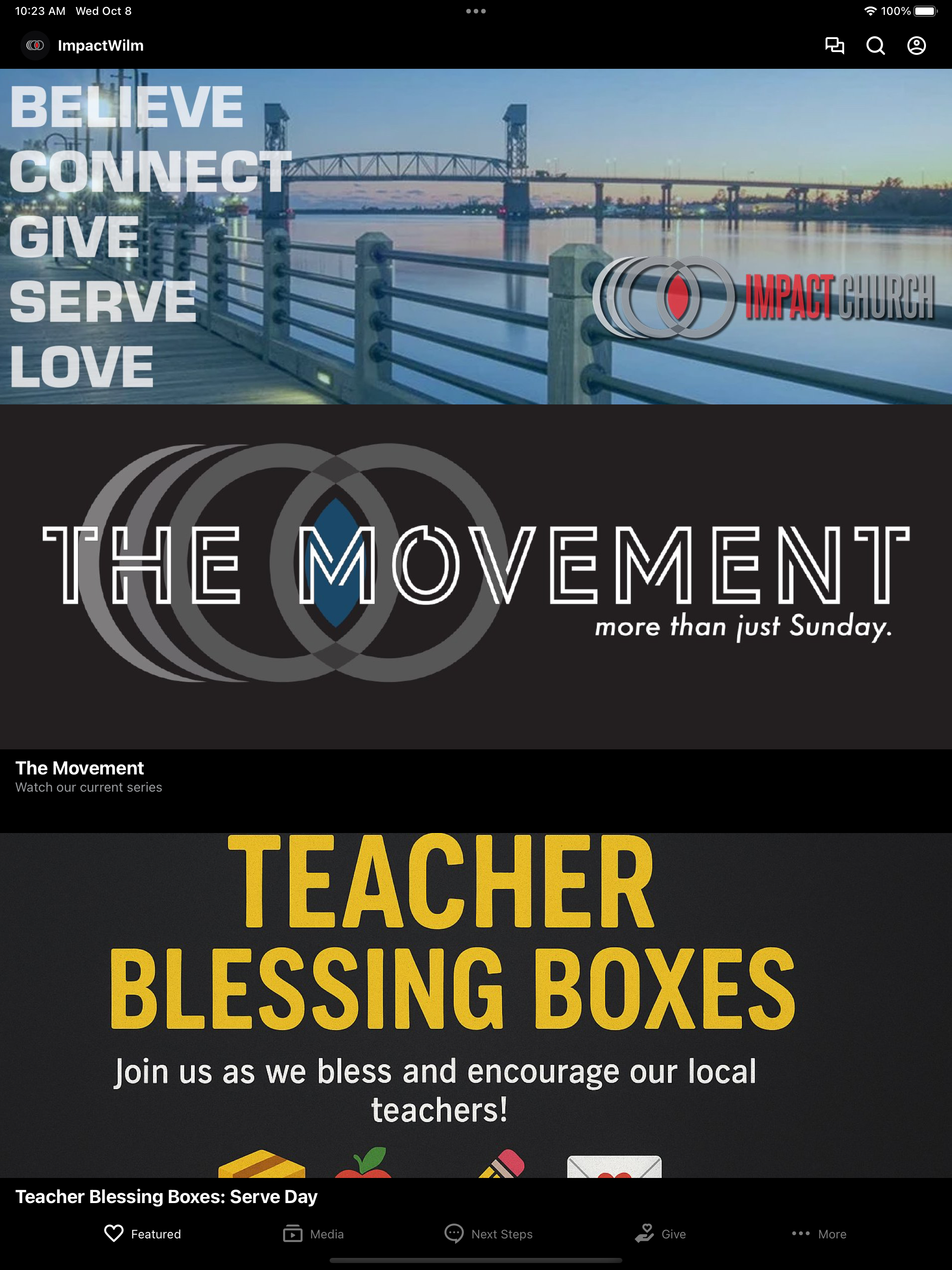 Impact Church of Wilmington screenshot 6