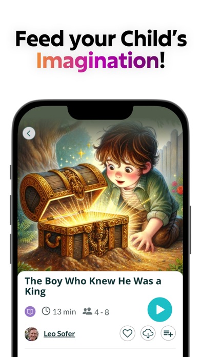 StoryNest Kids Audio Stories Screenshot