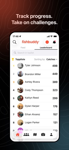 Fishbuddy: Fishing Spot Finder iPhone screenshot