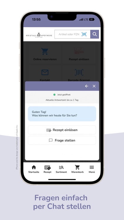Kristall Apotheke E-Rezept App screenshot-5