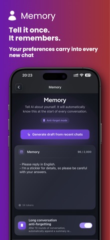 Oriveo: Multi-Model AI Chat Screenshot 7 of 7