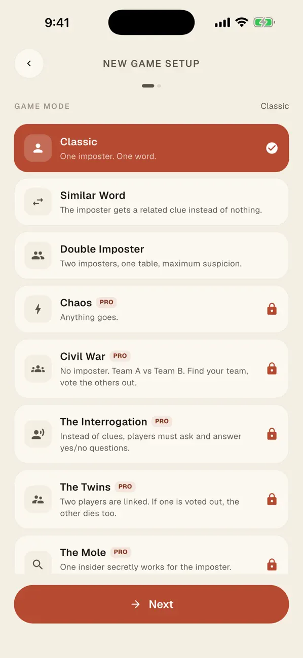 Screenshot #2 pour Amongly: Party Games