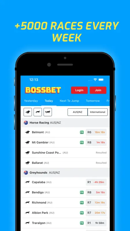 BossBet - Sport & Race Betting screenshot 5 of 5