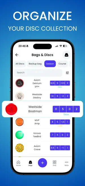 DiscMate: Disc Golf Bags screenshot 1
