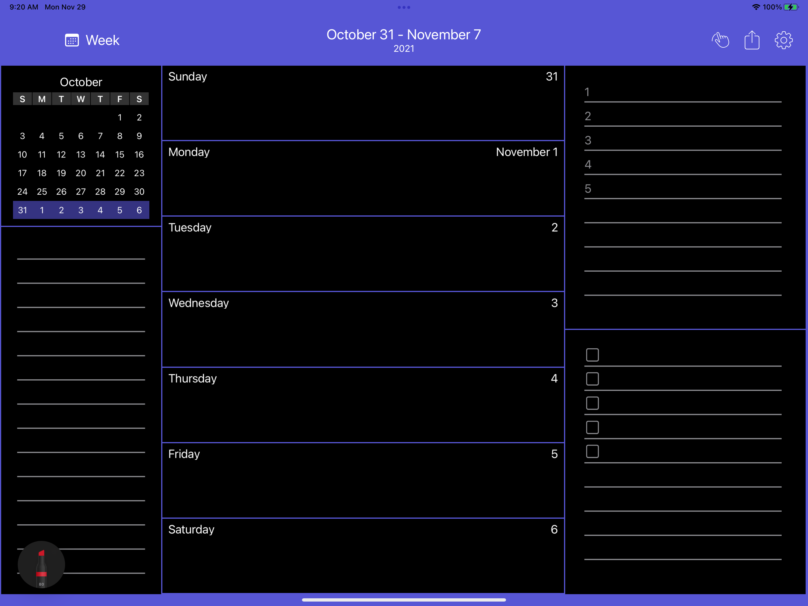 Pencil Calendar: CalendarPad screenshot 7