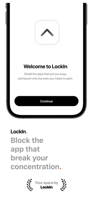 LockIn: App Launcher & Blocker screenshot 1
