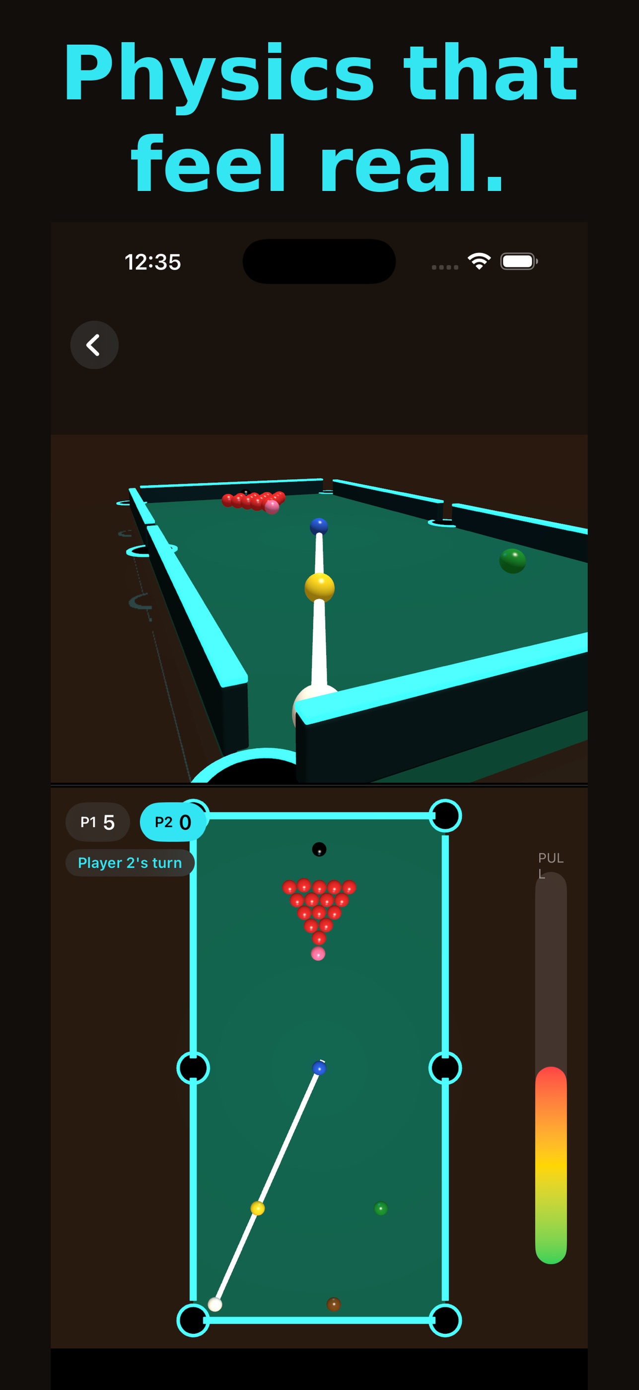 Screenshot 4 of Snooker Neon
