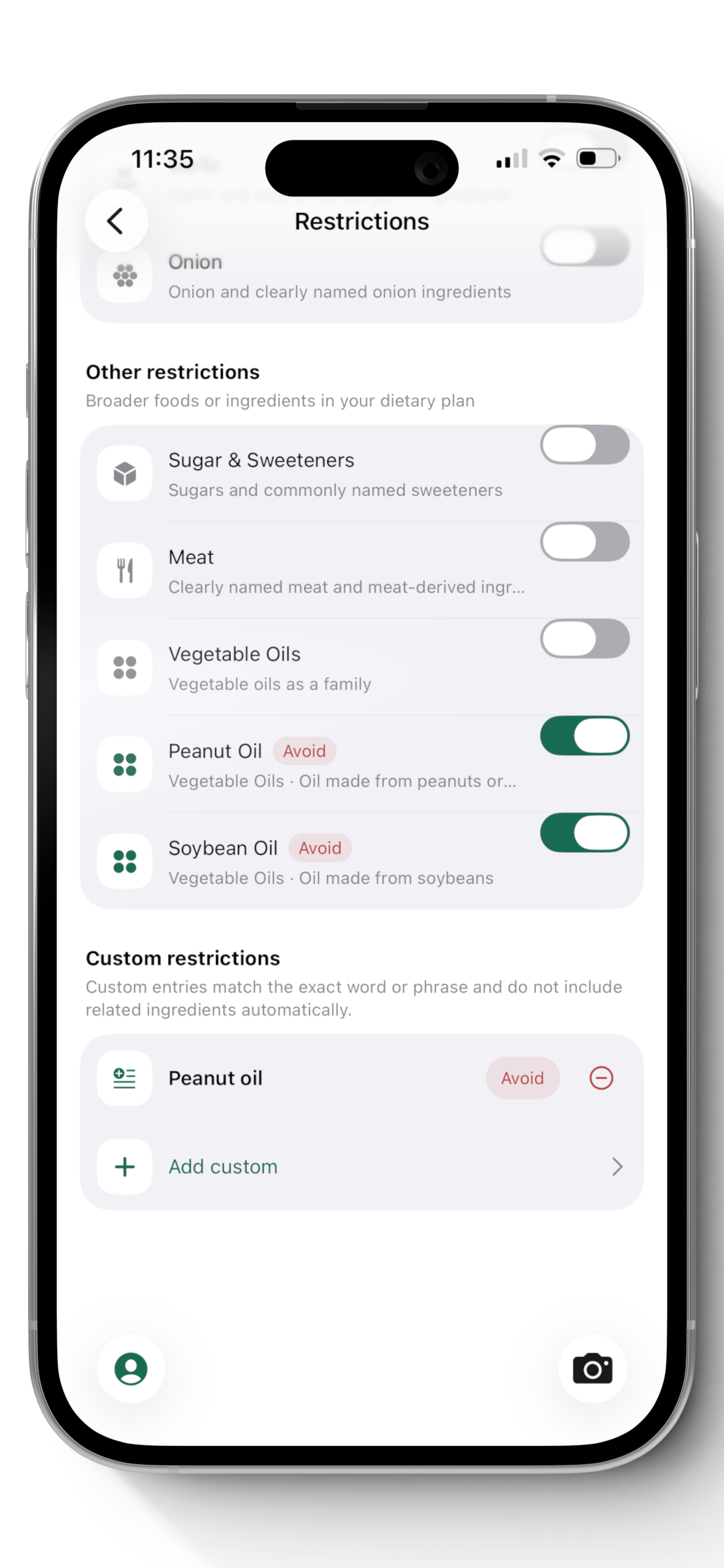 Allerra: Food Allergy Scanner screenshot 2