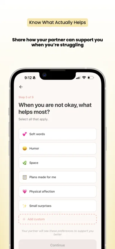 Tethered Relationship App screenshot 2