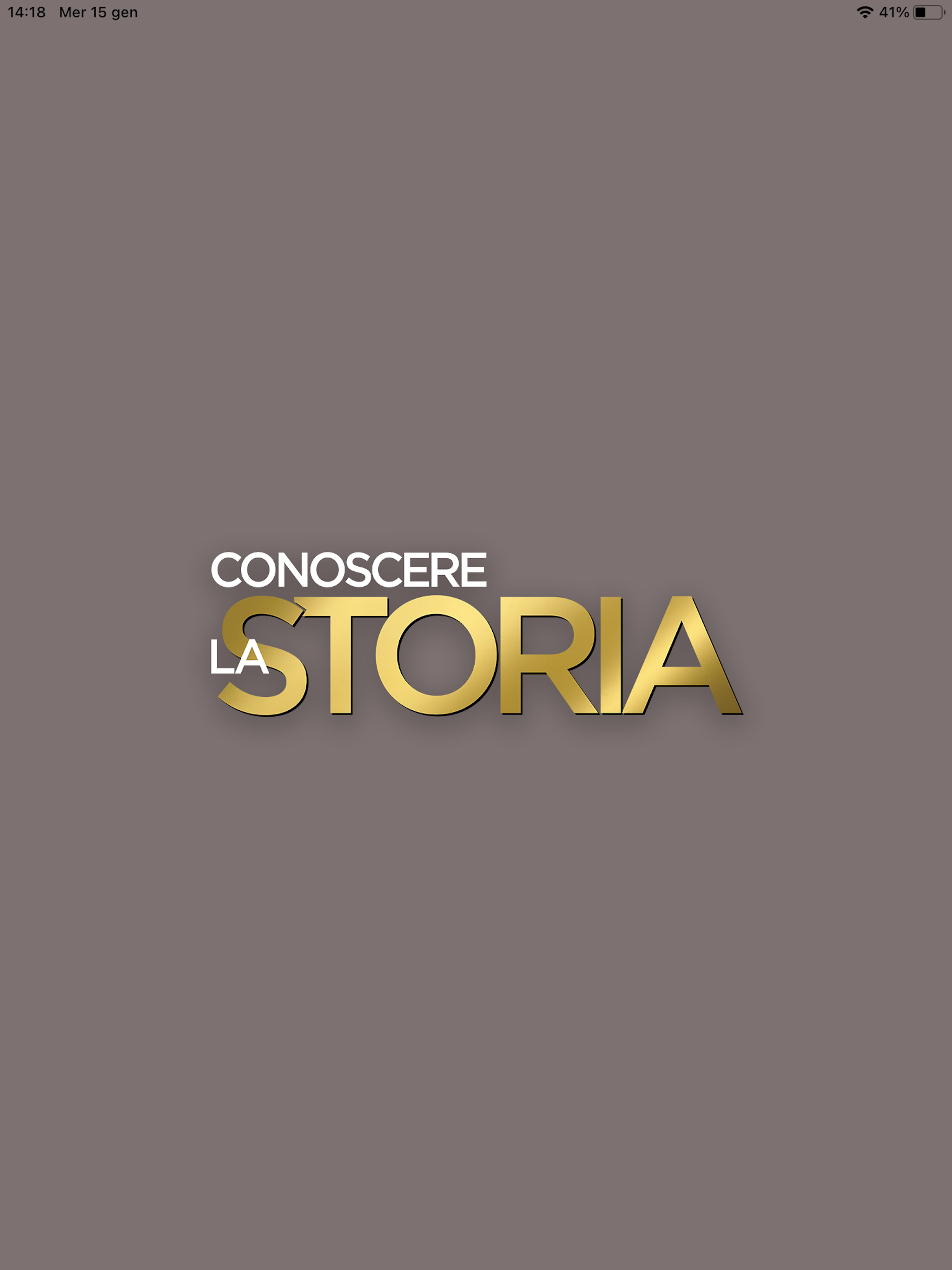 Conoscere la Storia