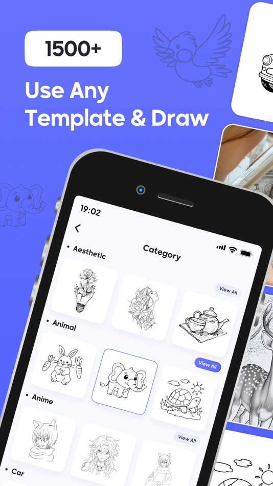 #2. AR Sketch - Trace Anything (iOS) Podle: Nikhil Viradiya