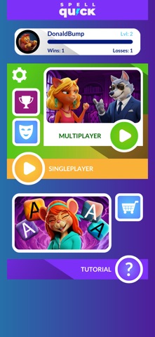 SpellQuick: fast spelling PvP iPhone screenshot