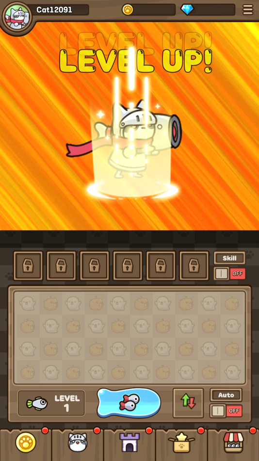 #3. Cat Hero : Idle RPG (iOS) 来自: Game Duo Co.,Ltd.