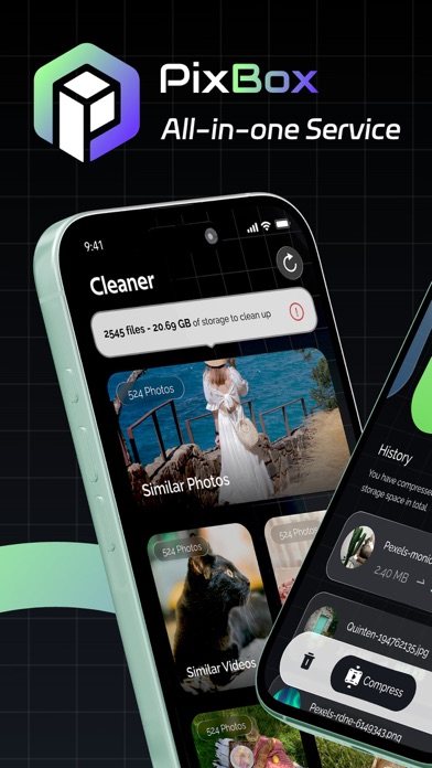 PixBox: Compress & Clean Screenshot