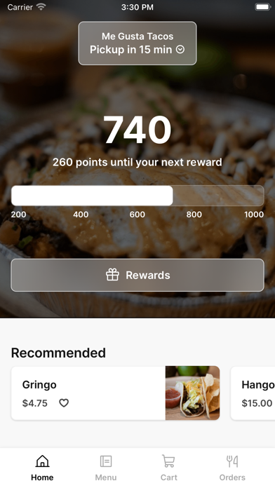 Me Gusta Tacos iPhone screenshot 1 - Food & Drink app