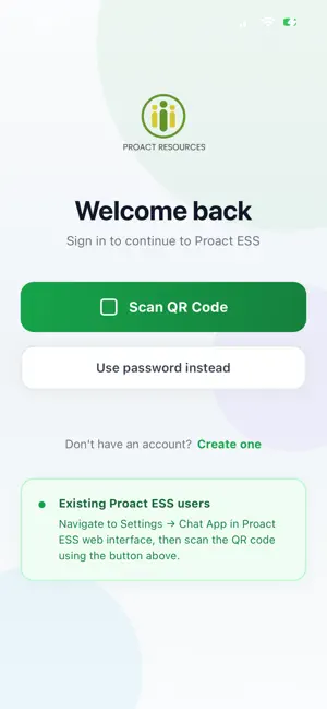 Proact Chat screenshot 1