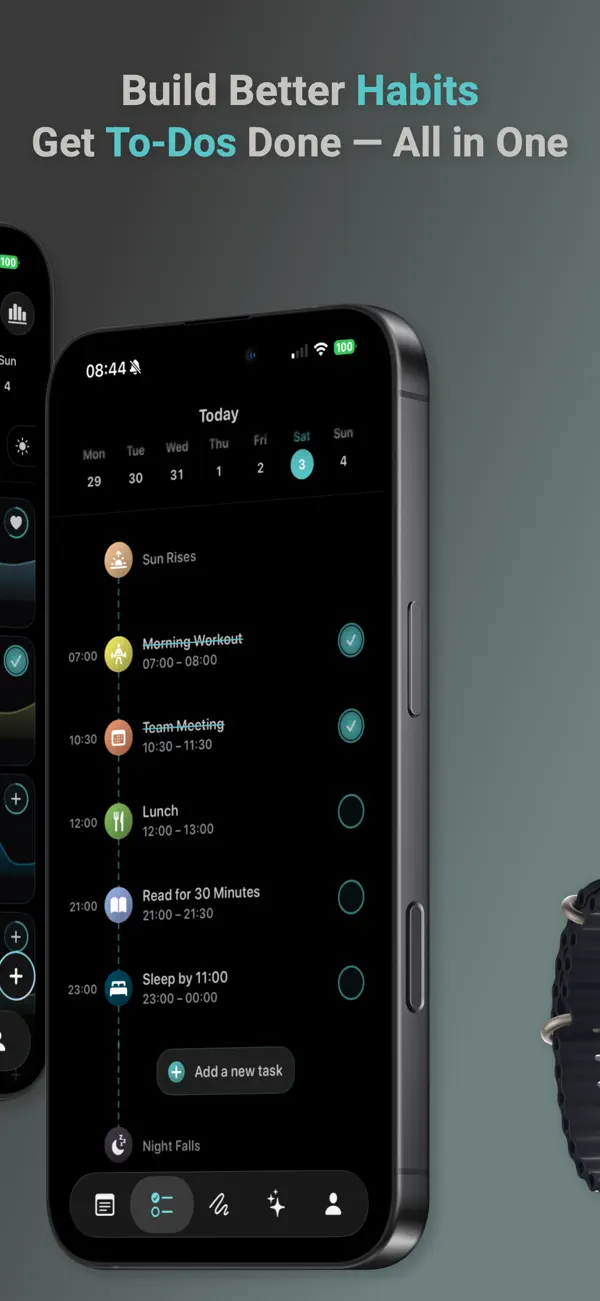 #2. Habit Tracker - Habtik (iOS) By: Vanhux UG