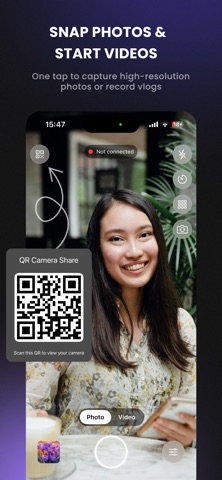 CamShare: Camera sharing iPhone screenshot