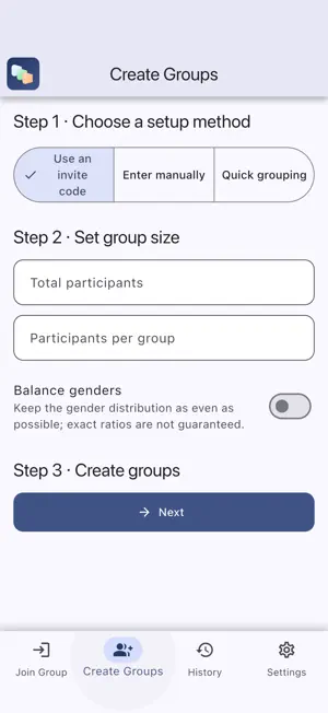 iGrouping screenshot 4