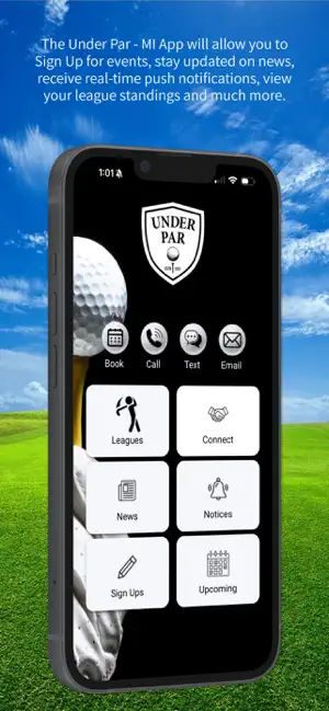 Under Par Golf - MI screenshot 1