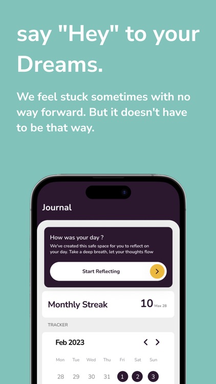 sayHey: Share. Heal. Grow.