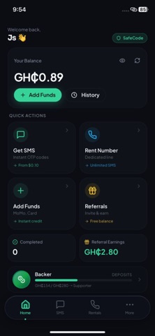 SafeCode OTP Screenshot 1 of 6