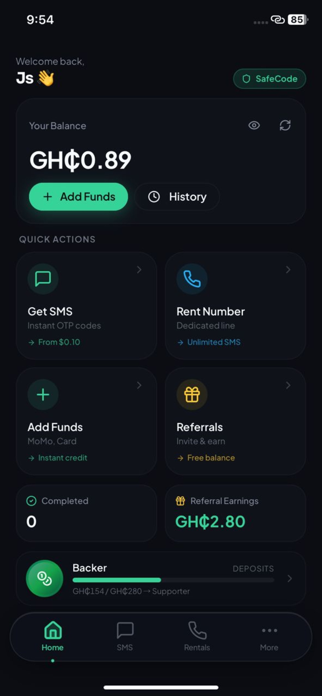 SafeCode OTP Screenshot 1 of 6