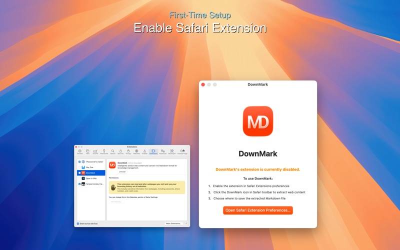 DownMark – Web to Markdown app screenshot 2