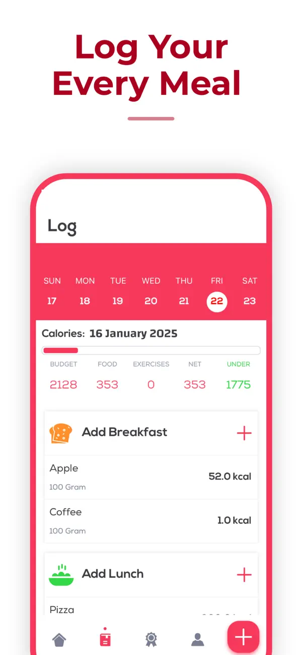 #4. Calorie Tracker－Food Tracker (iOS) 作者: Giant Brains