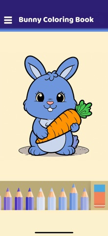 Bunny Coloring Book screenshot