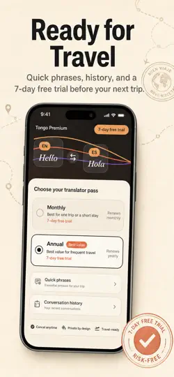 Скриншот Tongo: Real-Time Translator на iPhone 3